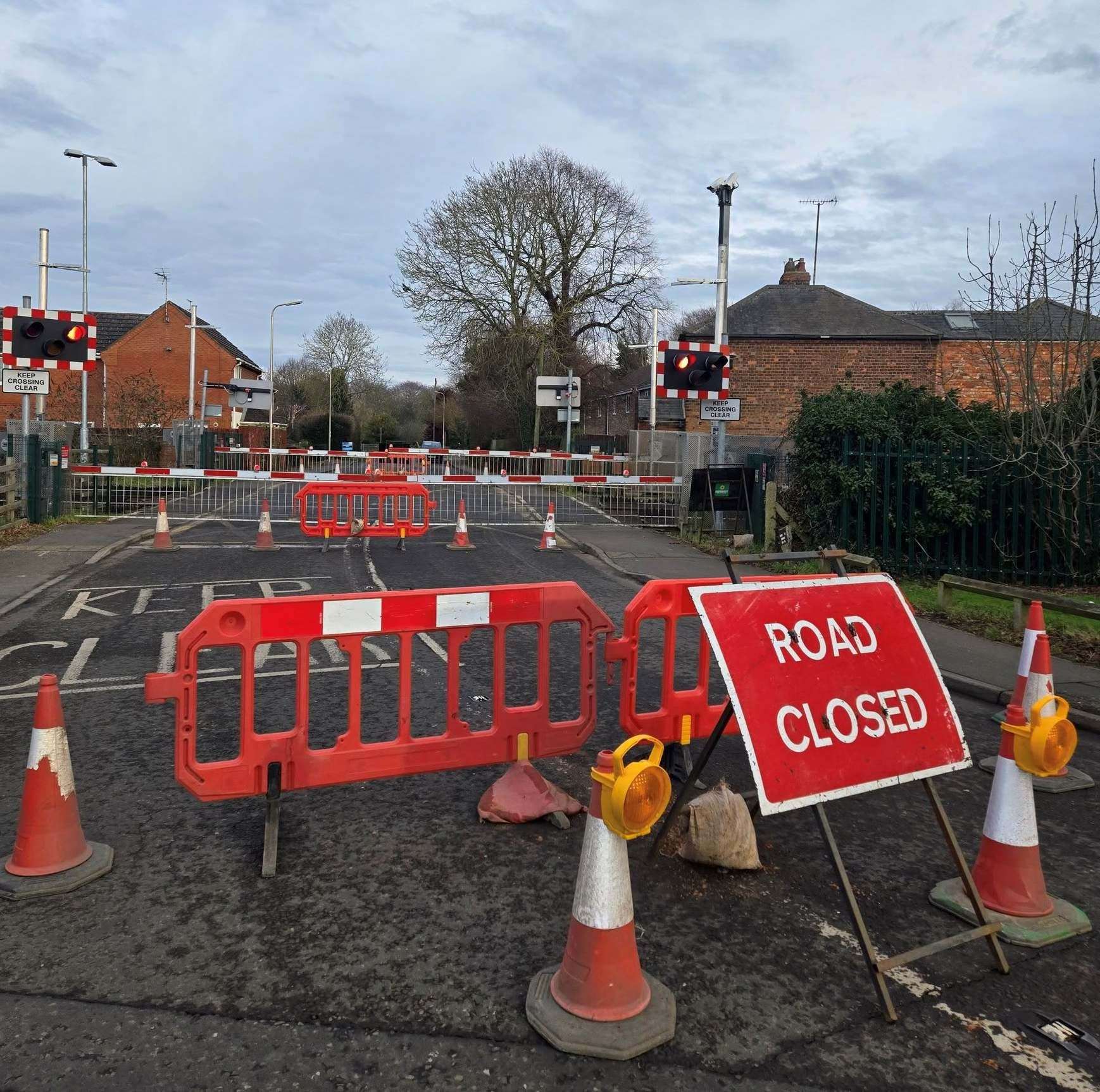 Park Road is closed PHOTO: Daniel Kemp