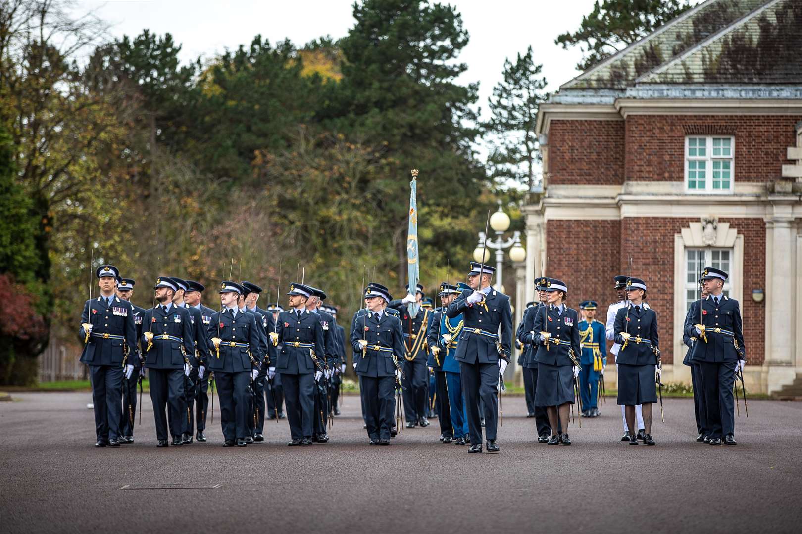 Cadets on Parade at RAF College Cranwell (60439718)