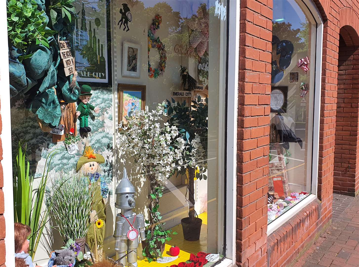 The Bon Marche team put in a lot of effort to their window display