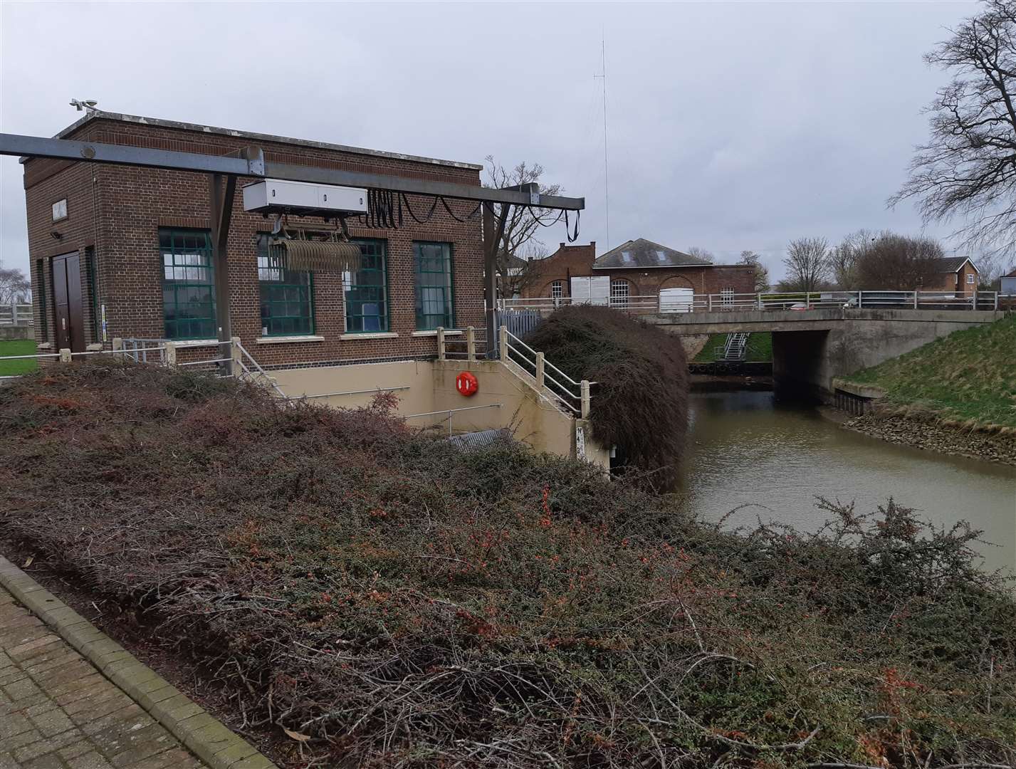 The Pode Hole Pumping Station helps to keep South Holland free from flooding