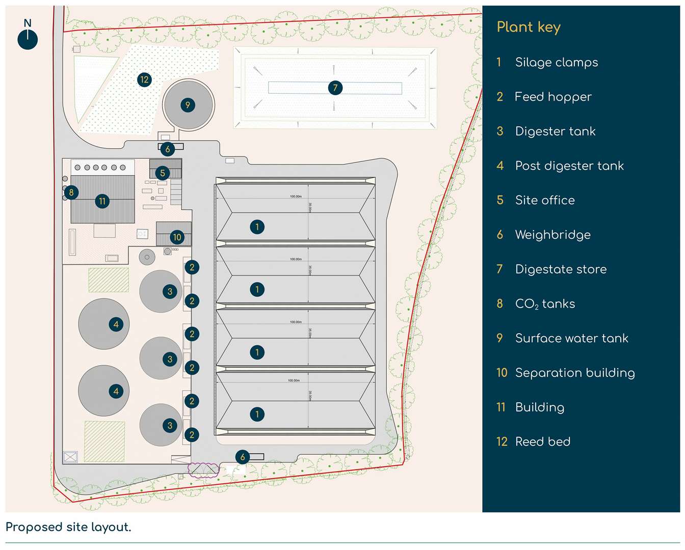 The proposed site layout. Photo: Ironstone Energy