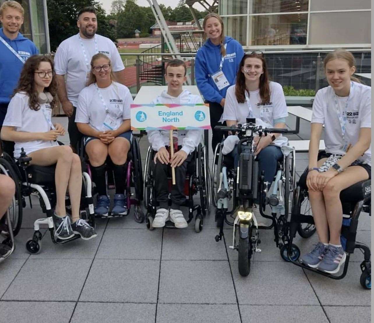Pictured from left, front - Alice Dyer, Abbie Breakwell, Ella Coleman and Isabel Collier; back, middle - coach Andy Bell. (59429034)