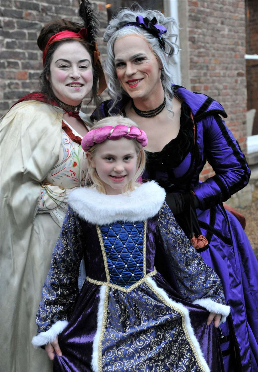 The cast of Ayscoughfee Enlightenment helped to share more about the lives of the former residents of the hall PHOTO: CHRIS LOWNDES