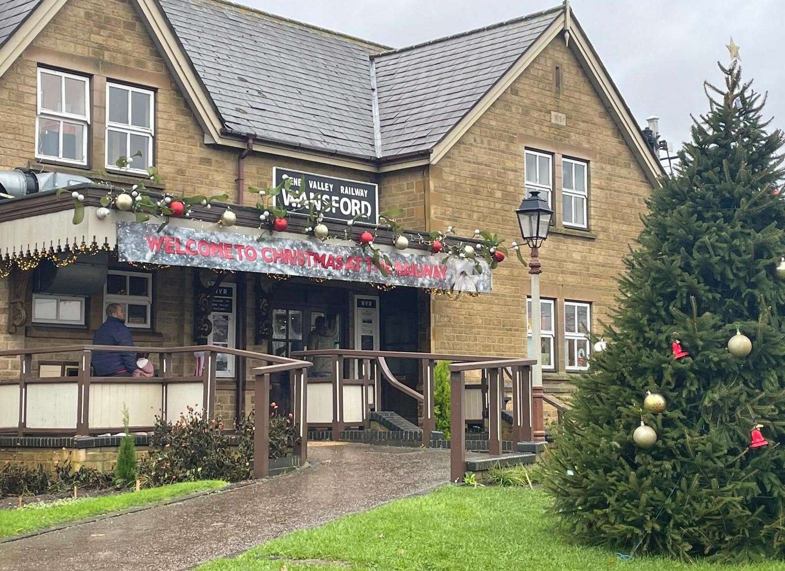 Wansford was Santa's HQ for the afternoon