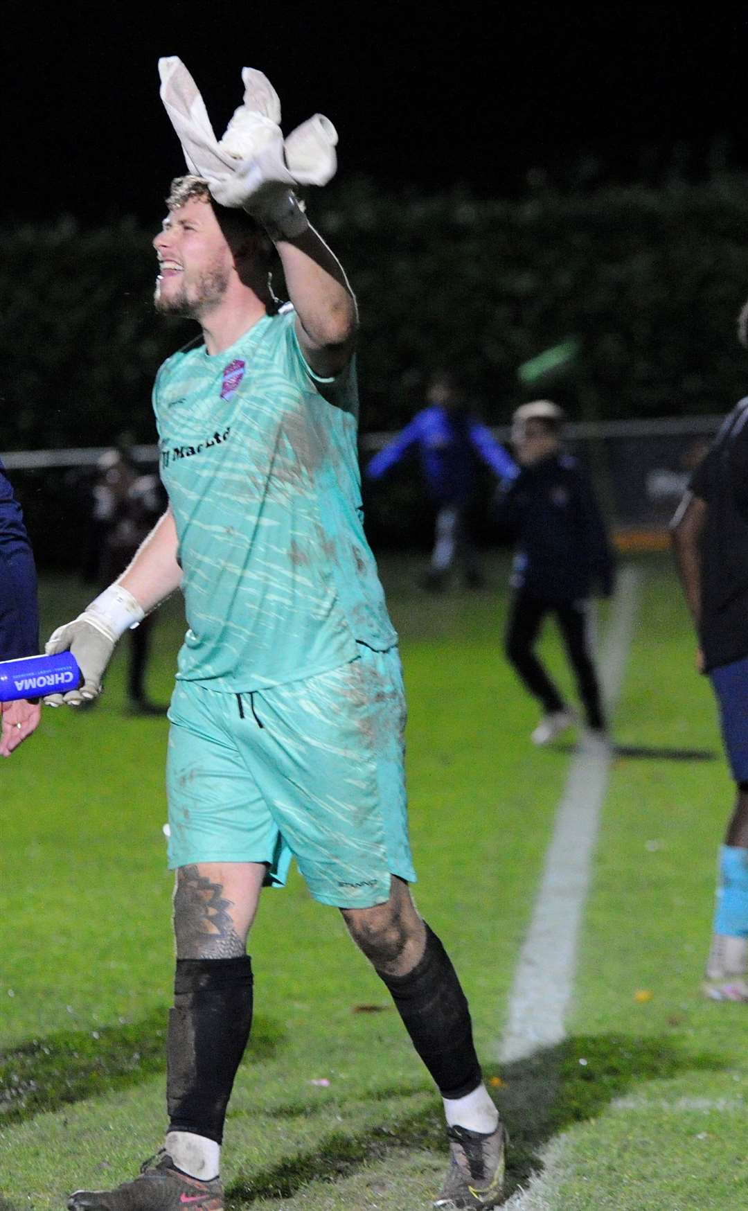 Goalkeeper Dan Swan. Photo: Chris Lowndes
