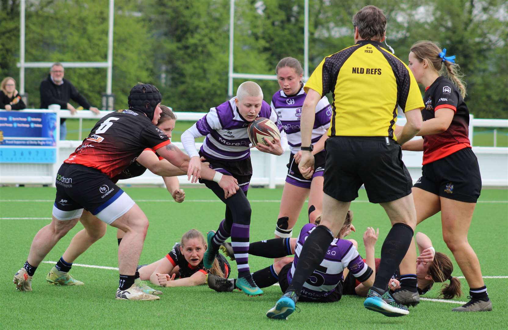 Action from Stamford's cup final with Long Eaton. Photo: Darren Dolby