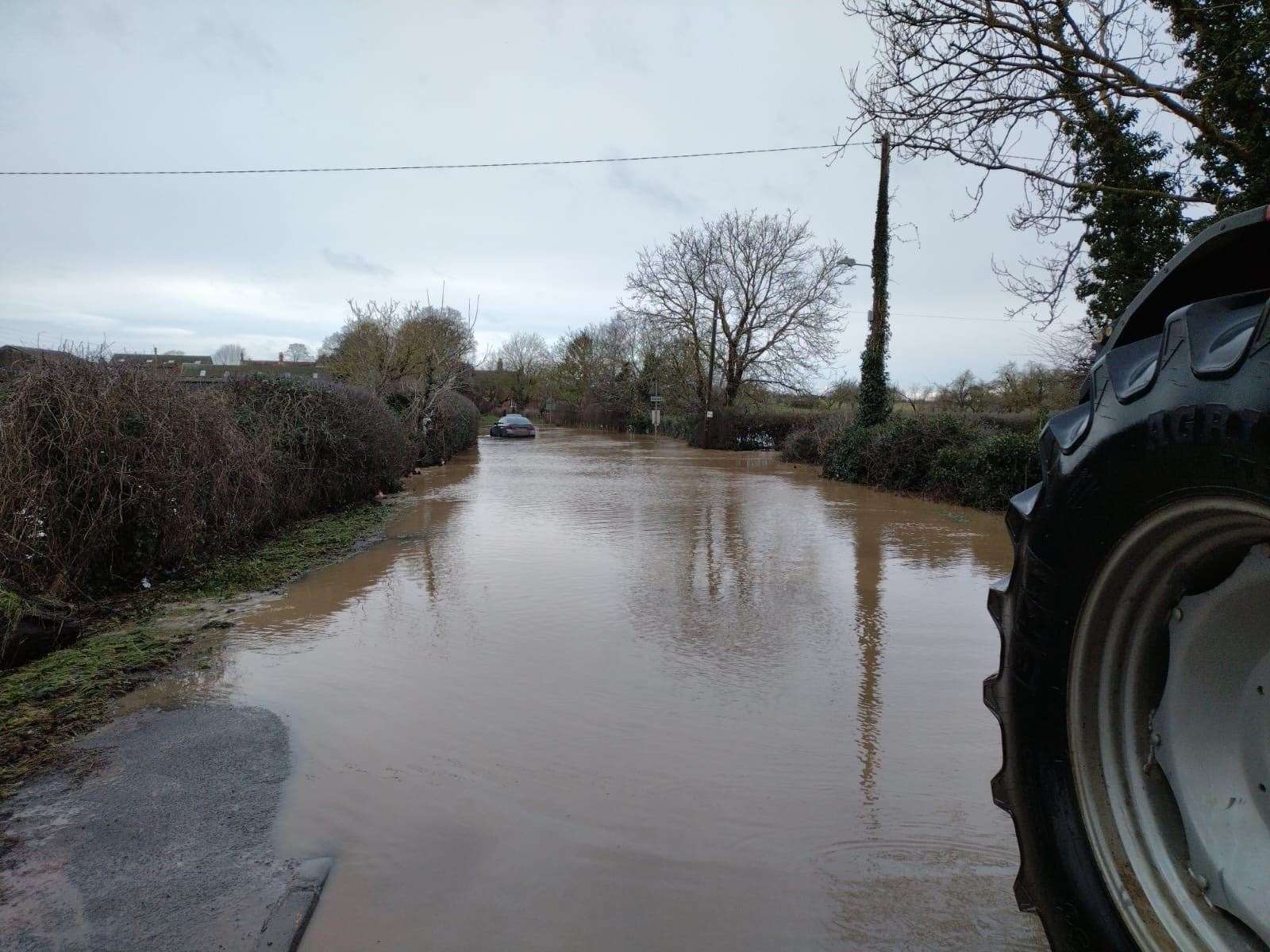 Flooding continues to cause disruption in the county PHOTO: Lincolnshire Resilience Forum