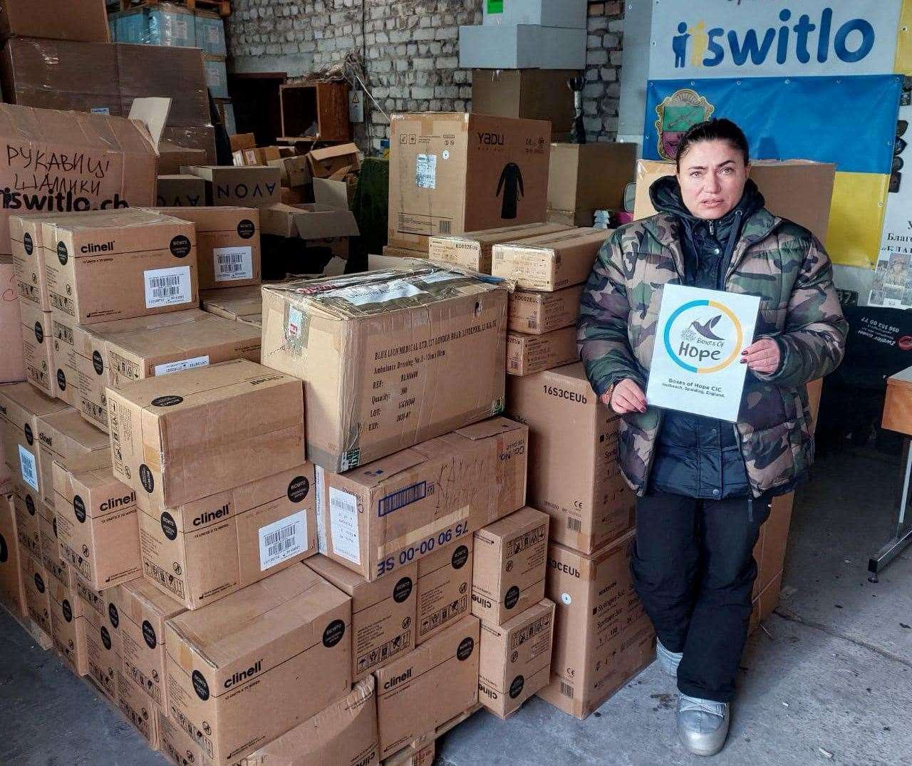 Aid from the latest delivery arrived in Ukraine earlier this year