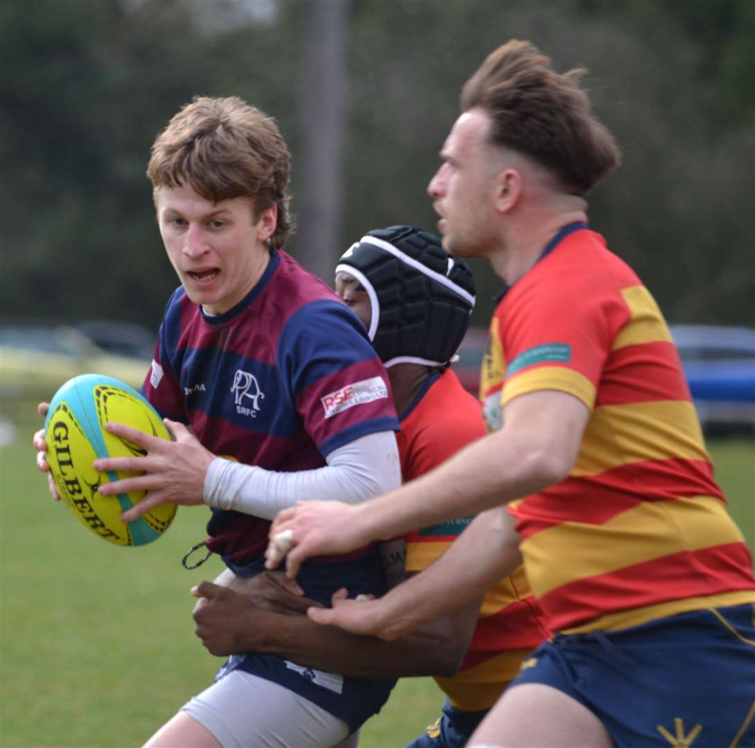 Action from Spalding's away draw with Stockwood Park. Photo: John Constable