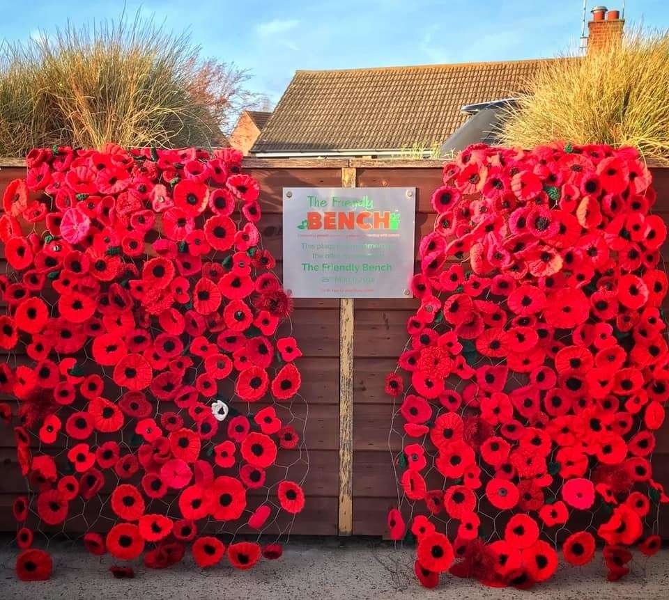 The Friendly Bench in Bottesford (52915570)