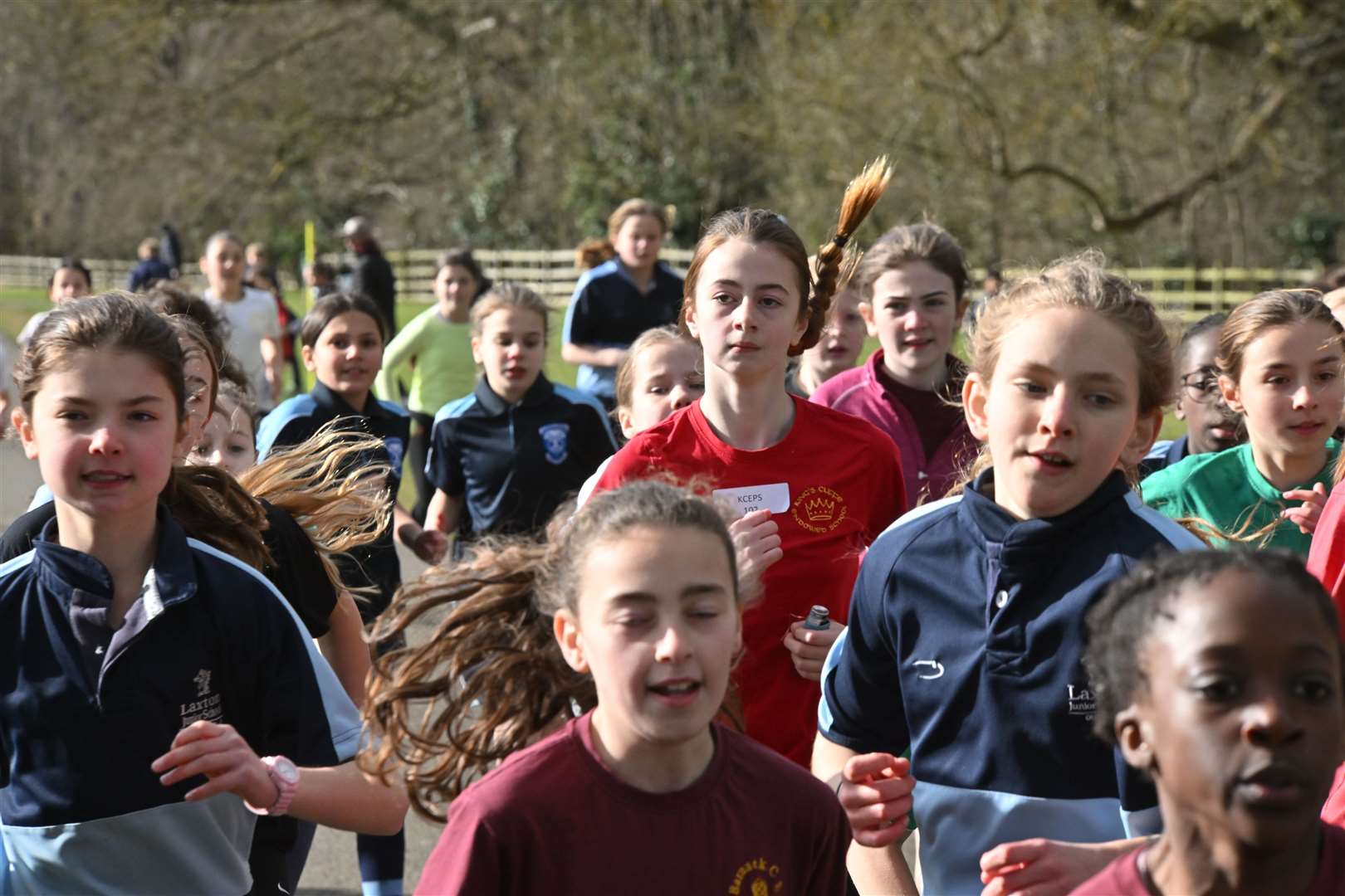 The 2.2km race