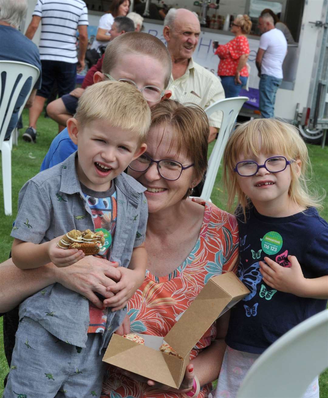 All smiles at the 2022 Holbeach Food Festival
