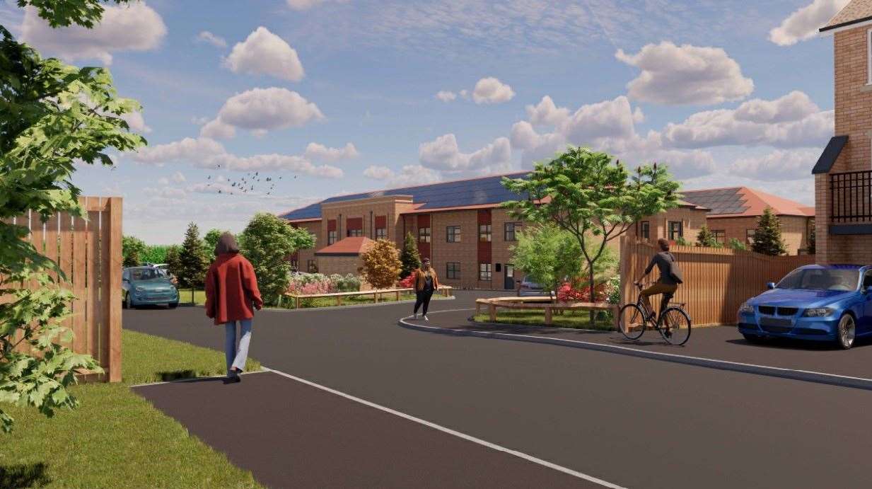 Designs for the care home submitted to South Kesteven District Council. Image: LNT Care Developments