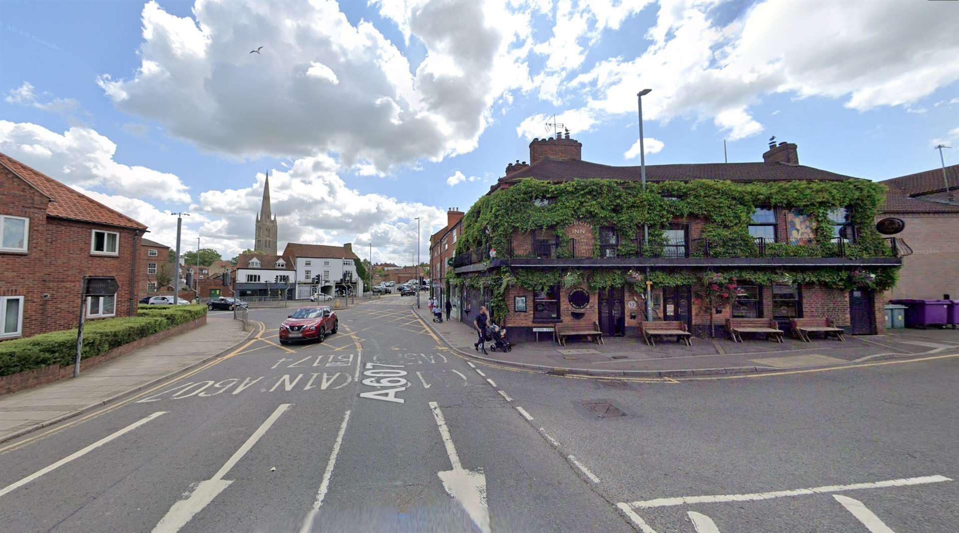 A man was seen leaving The Nobody Inn and heading towards Brook Street. Image: Google Streetview