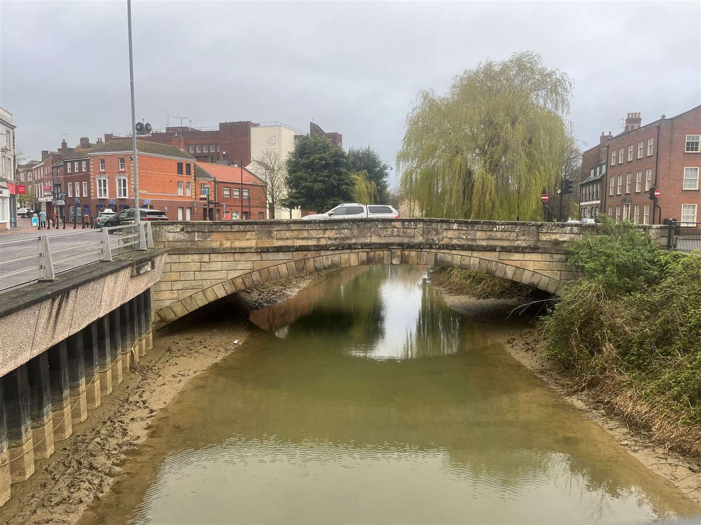 The River Welland in Spalding on Wednesday, April 3