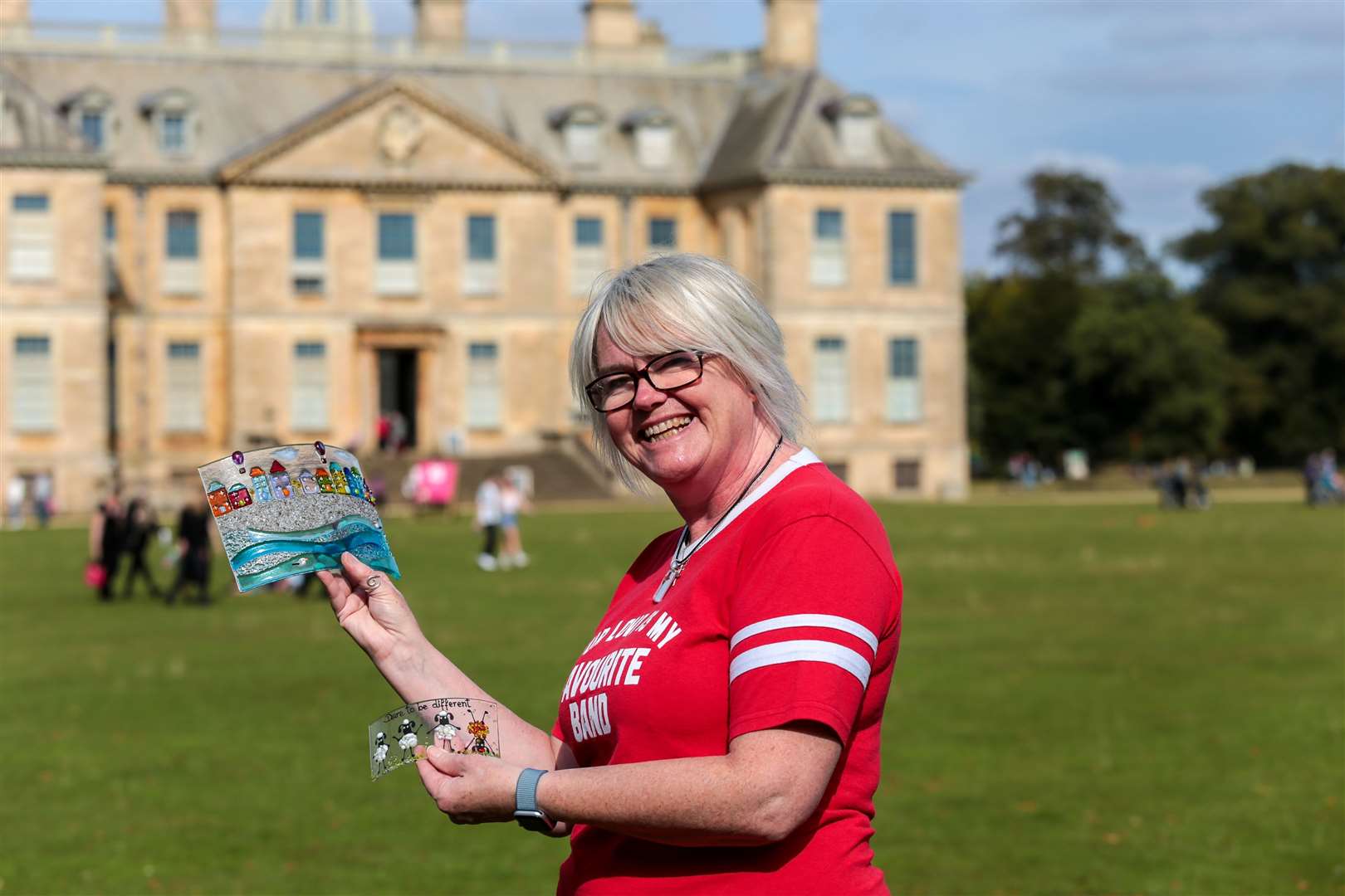 Smiley faces at Belton. Photo: National Trust/Instinctive Photography