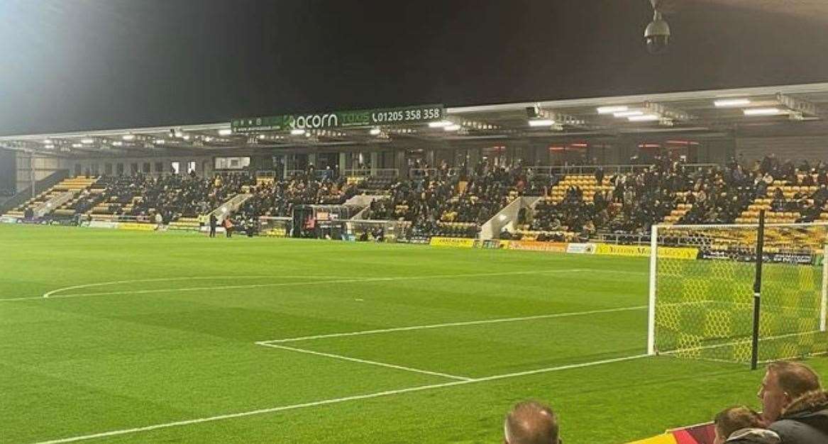 matches are currently filmed from the West Stand, but it is thought this would provide a more eyecatching backdrop