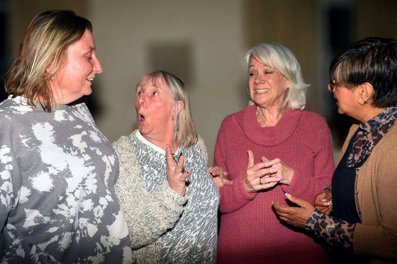 Cheshire Cats tells the story of a group of ladies taking part in charity walk for breast cancer