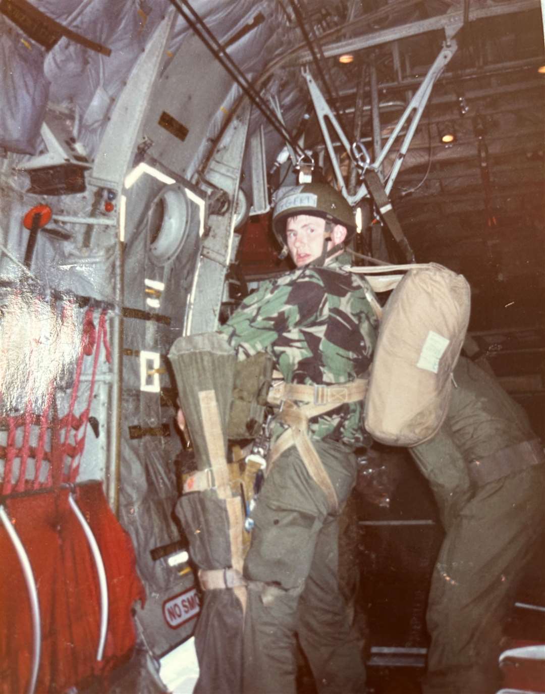 Alex when he was serving in the armed forces