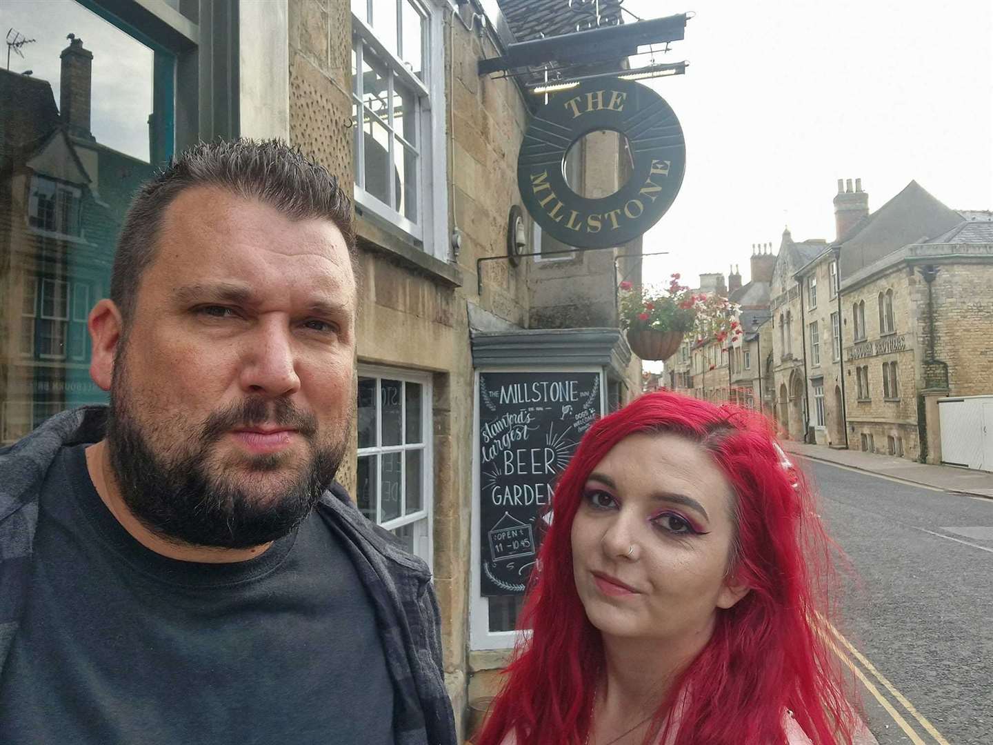 The Millstone had 'One of the most impressive looking beer gardens we've ever seen'