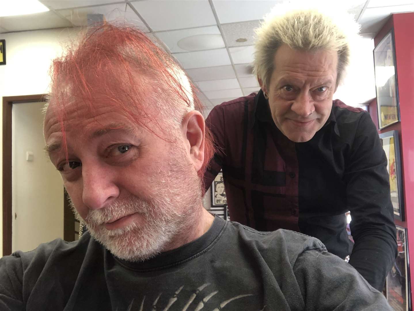 Grantham barber Stoo Meadows was behind the creation