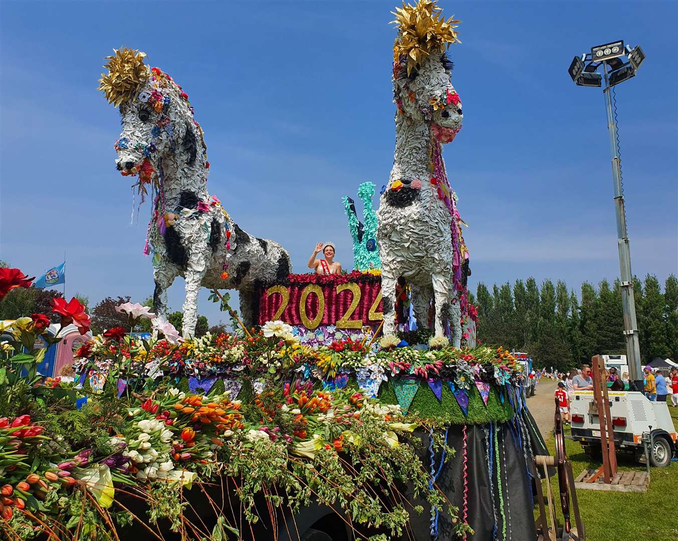 Last year’s Spalding Flower Parade surpassed all expectations said former organiser Stephen Timewell