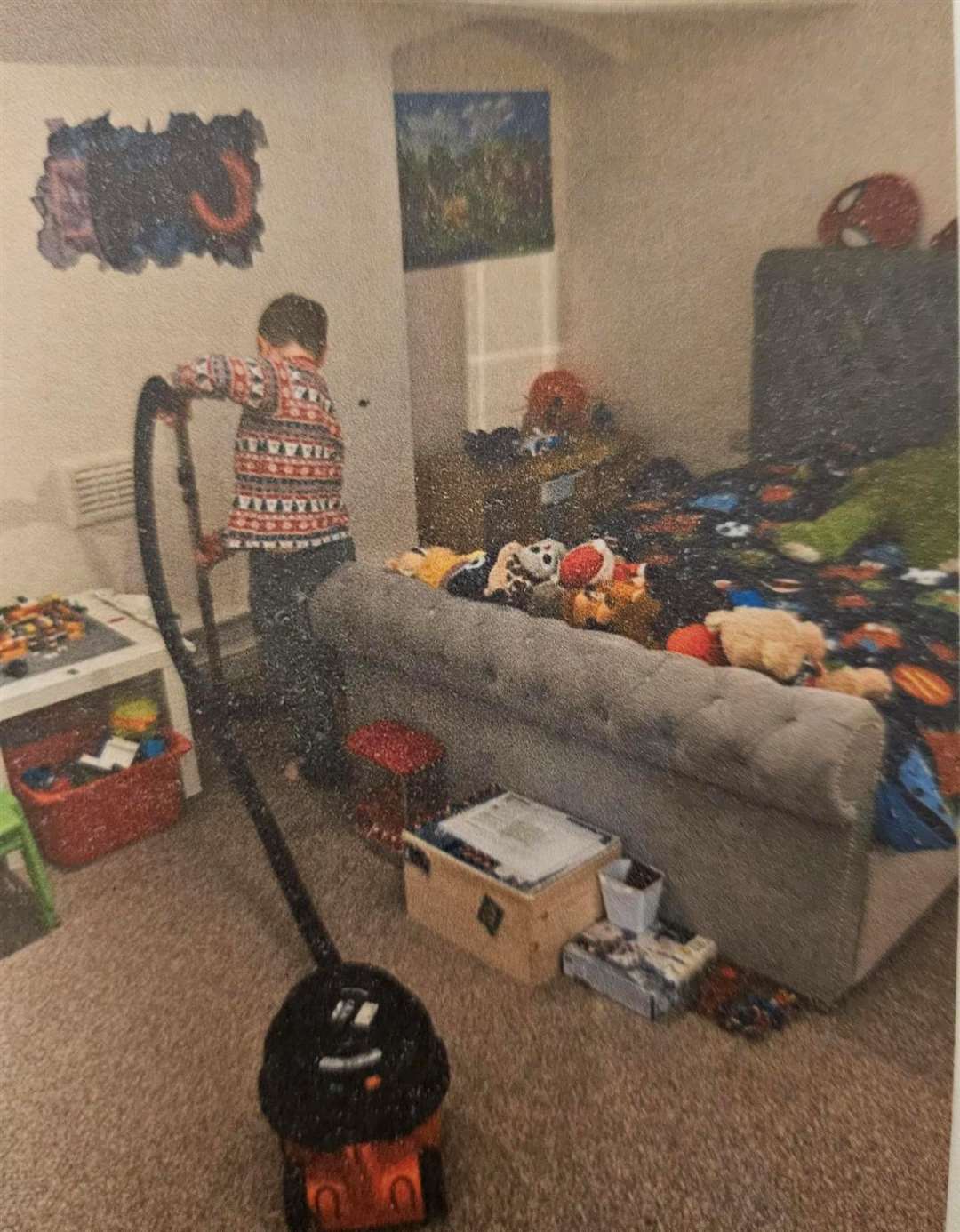 The children even have chores to do and are taught to keep their rooms tidy.
