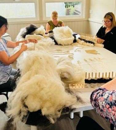 A craft workshop at the education centre