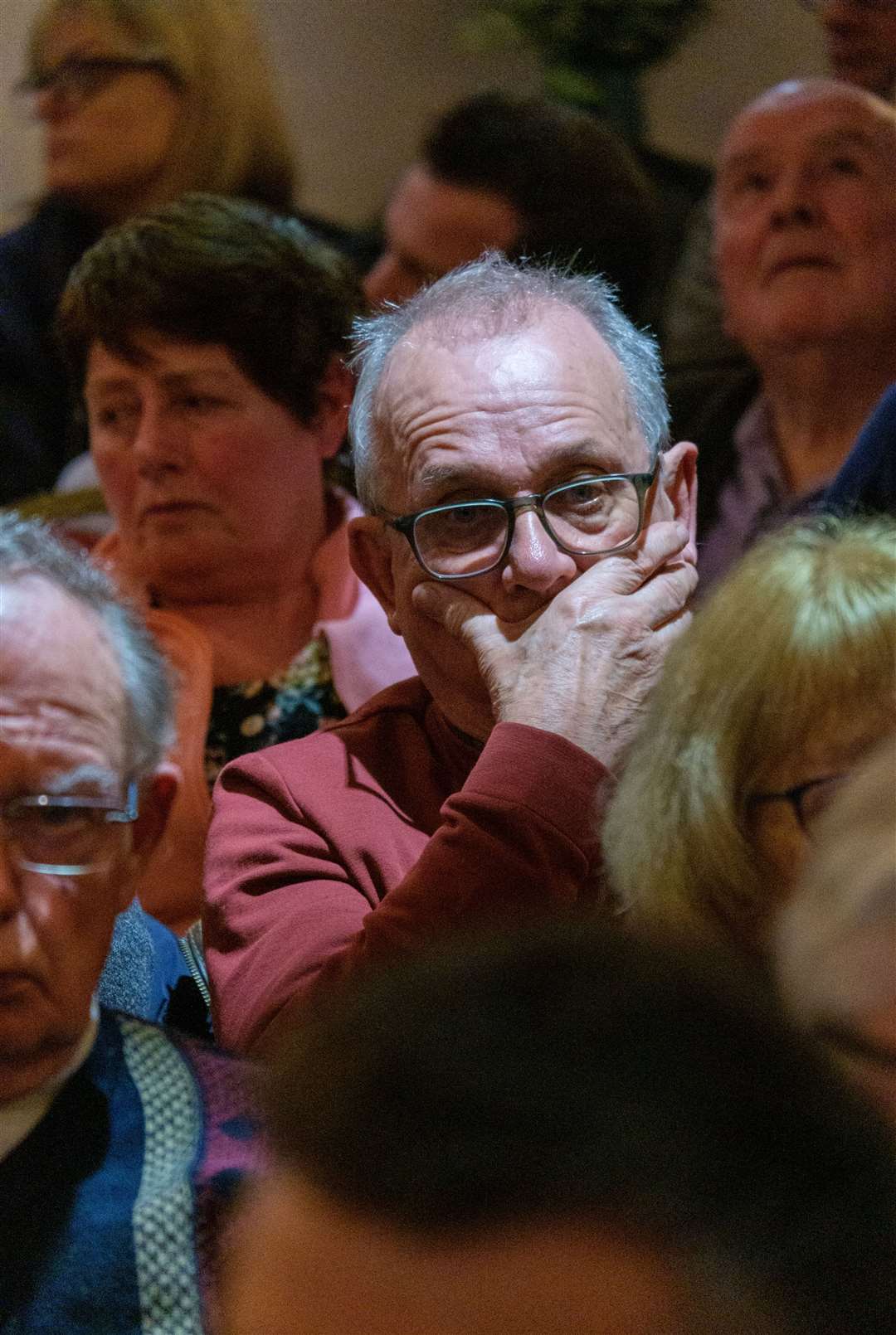 The audience listened intently as officials explain funding challenges. Photo: LCC