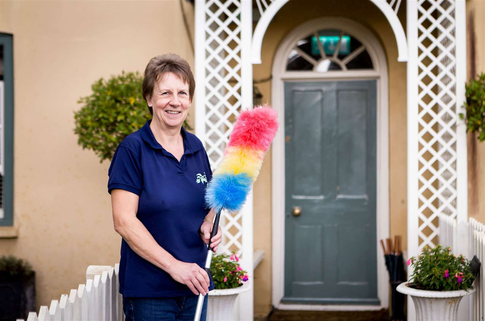 Head housekeeper at Beech House in Clipsham, Helen Yates has kept the rooms pristine for the past 16 years
