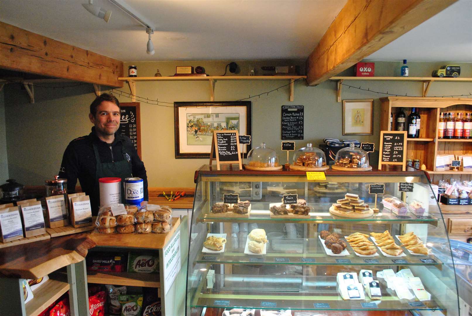 Charles Hubbard, owner of Croxton Village Shop. (63110631)