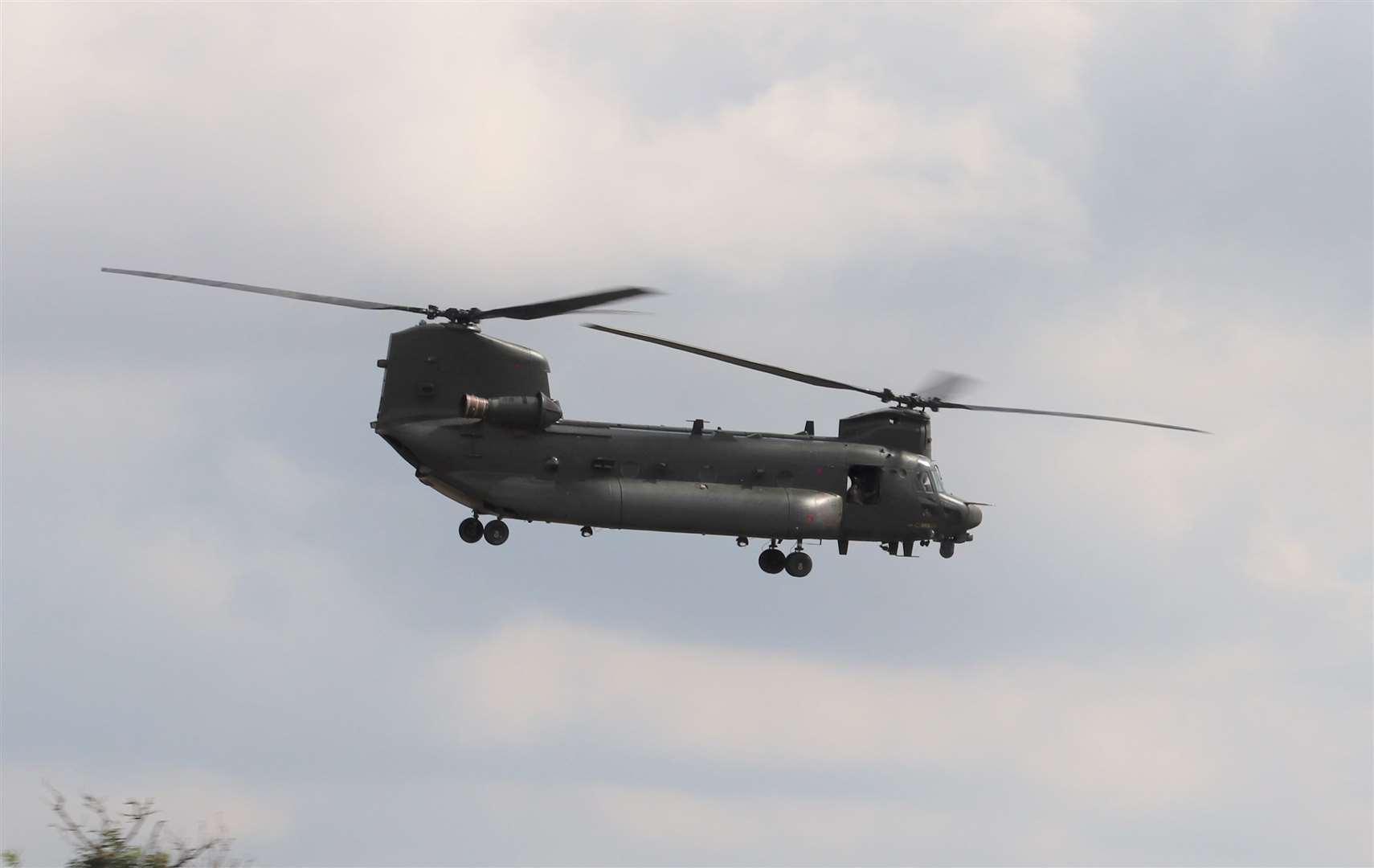 Military helicopters were spotted in Grantham and some of the surrounding villages. (49963085)
