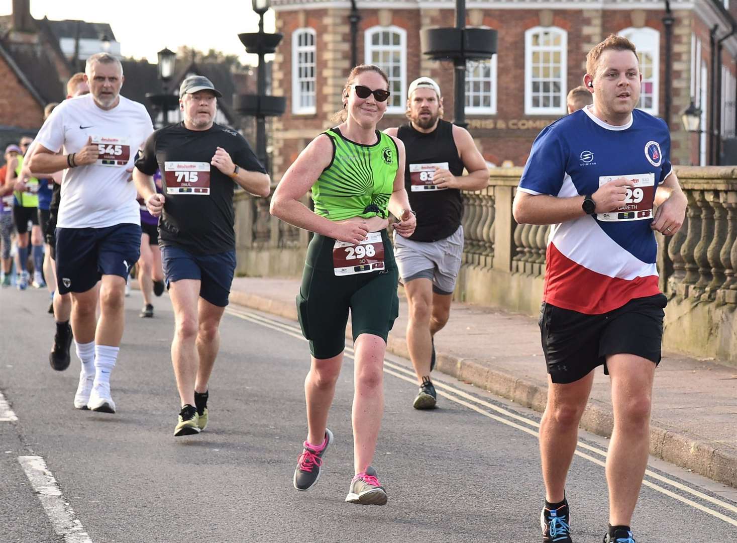Jo Grace racing in Shrewsbury. Photo: Mick Hall Photography