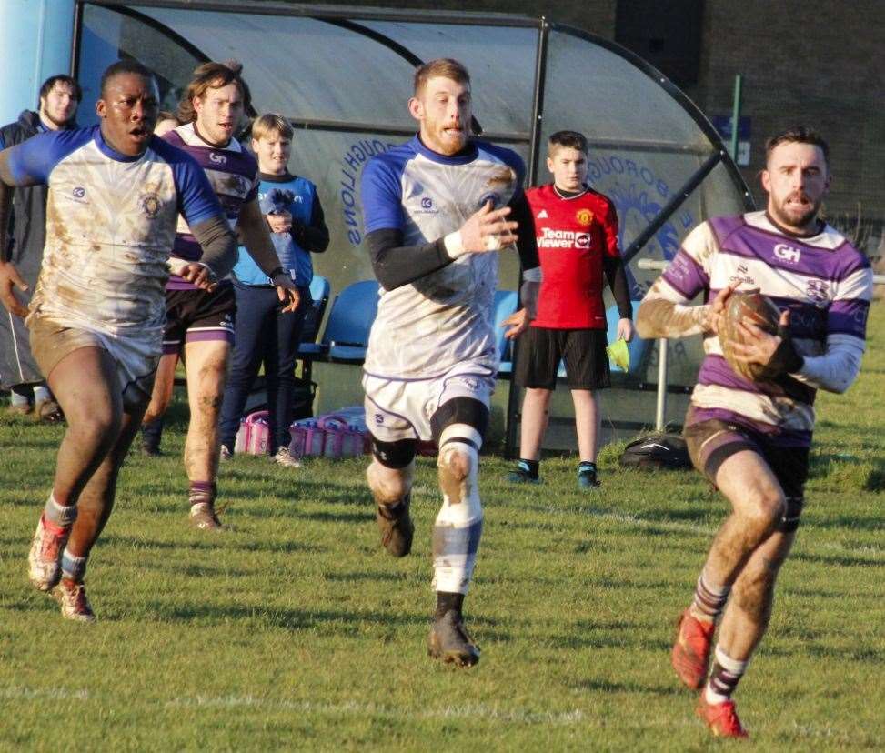 Action from Stamford's victory at Peterborough Lions. Photo: Darren Dolby