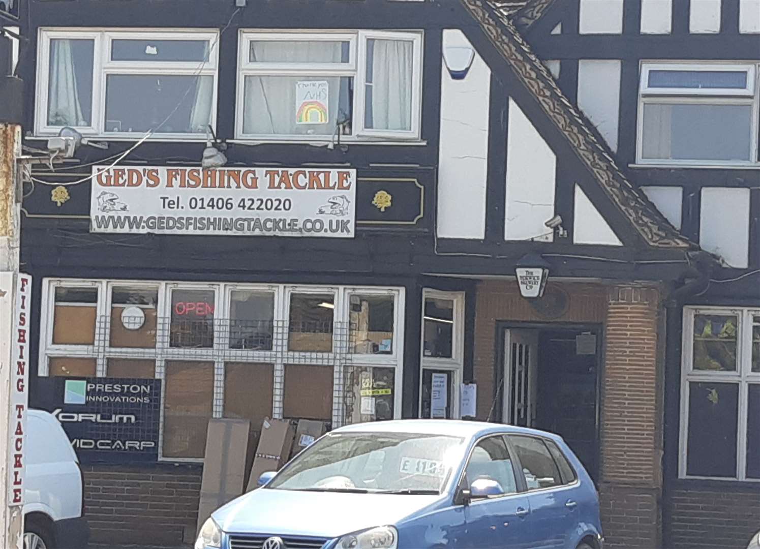 Trade has been 'hectic' at Ged's Fishing Tackle, in Fleet Street, Holbeach.