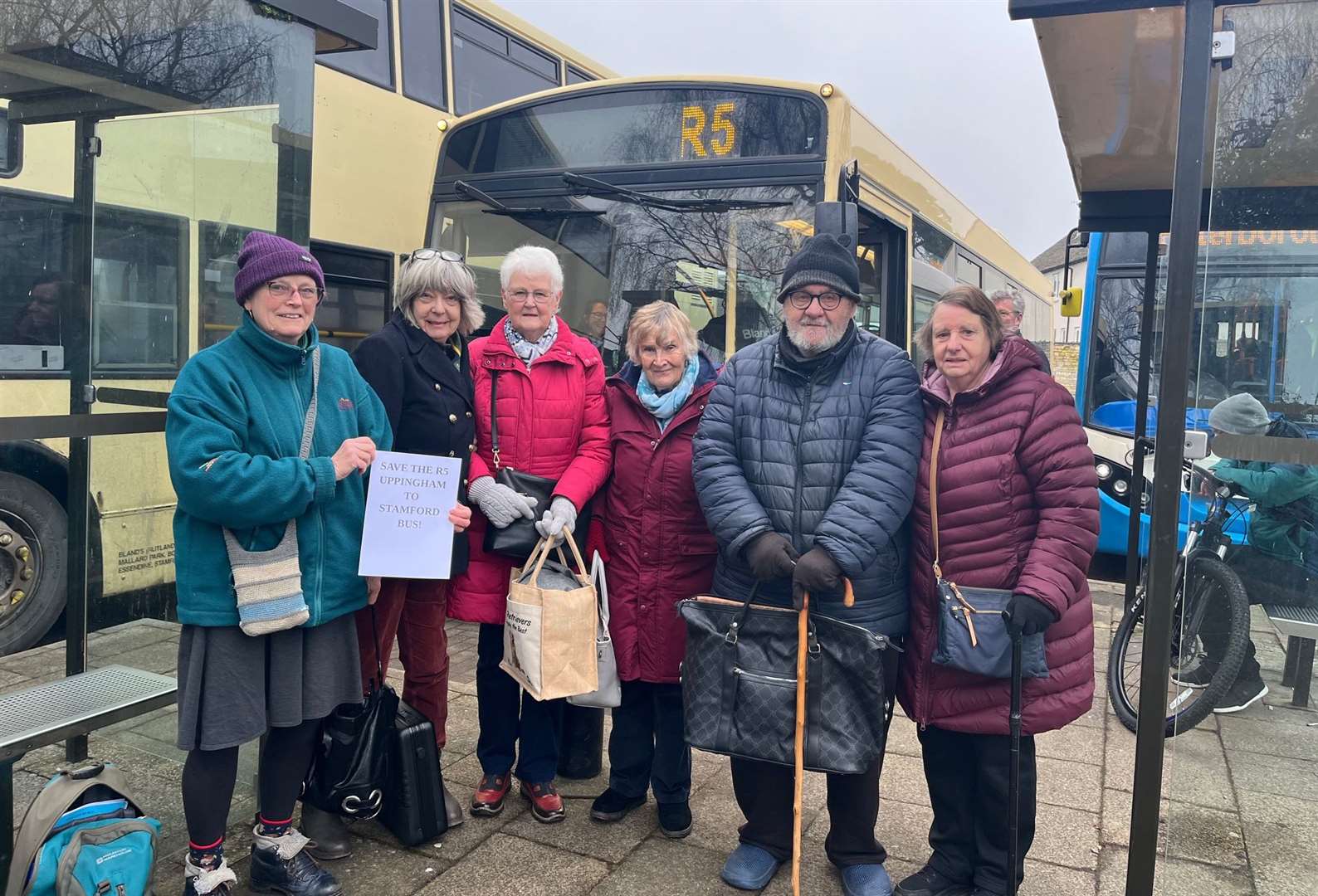 Parish councillors Mary Cade, left, and Christine Bickley will be presenting a petition to the county council on January 30