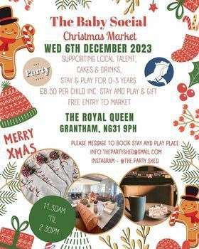 The Baby Social will be holding its first Christmas market at The Royal Queen