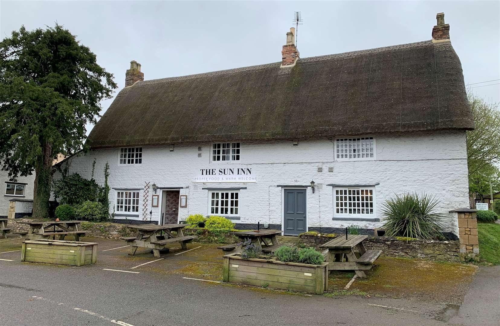 The Sun Inn at Cottesmore in Rutland.