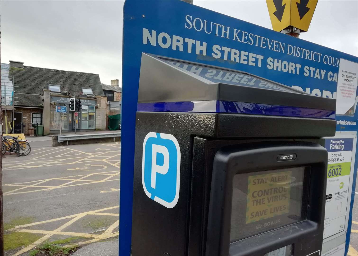 North Street short stay car park in Stamford