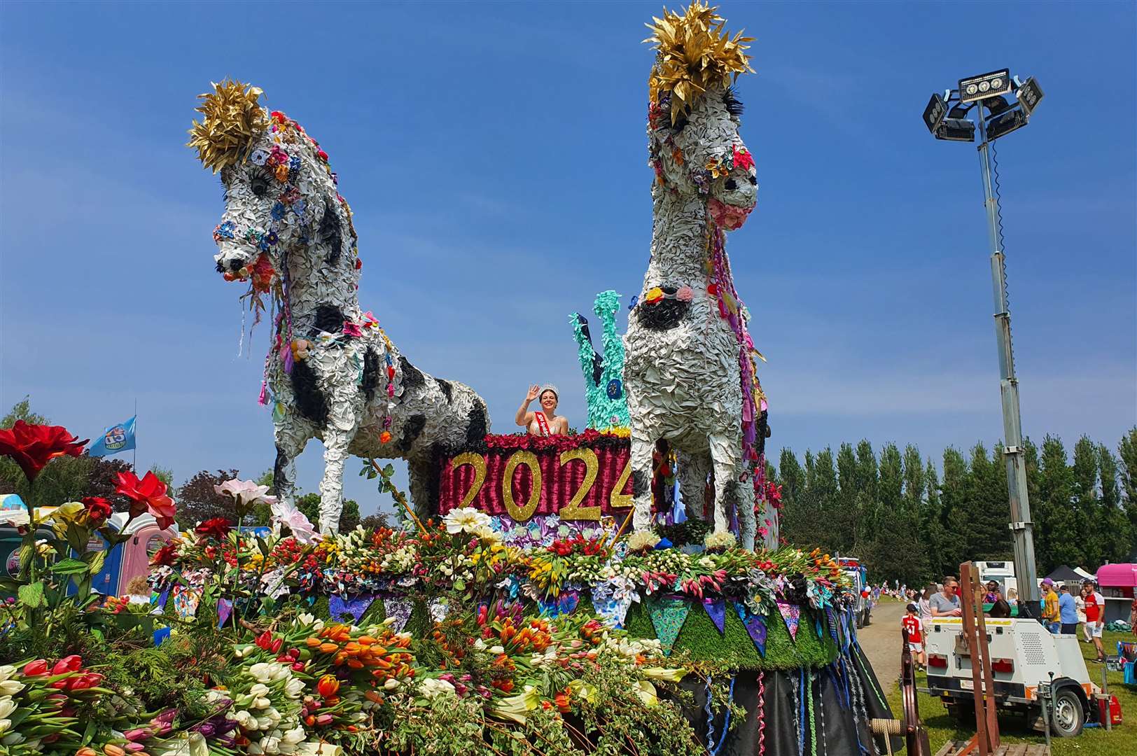 The Spalding Flower Parade has surpassed all expectations says its organiser Stephen Timewell