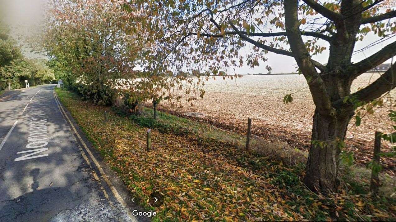 The housing scheme will be built on a site close to Rutland Water. Google Maps image.