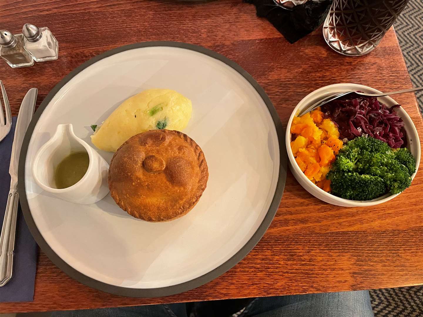 Here it is... the pie itself