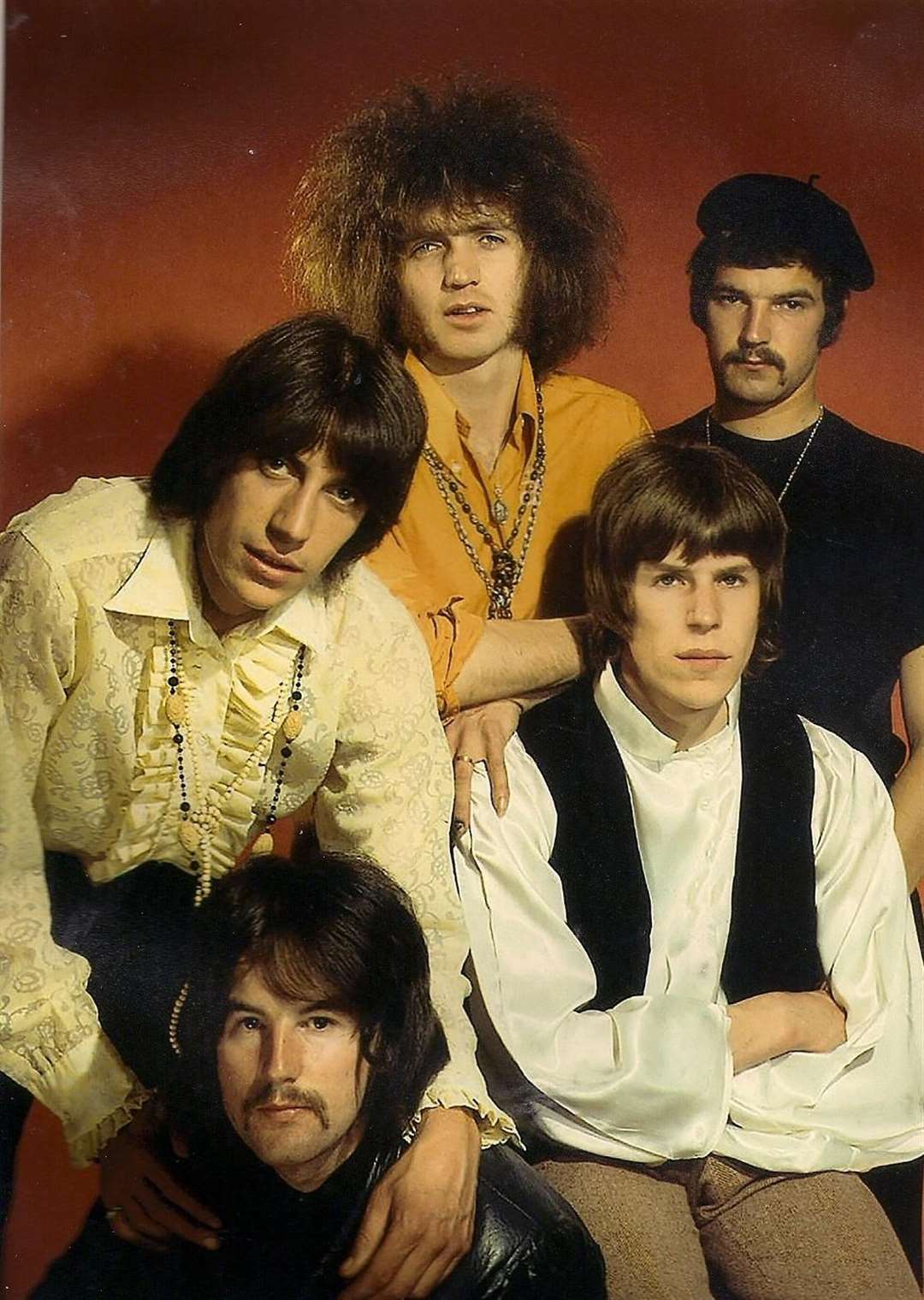 Stamford band Cupid's Inspiration in 1968 featuring lead singer Terry Rice-Milton, bass guitarist Laughton James, lead guitarist Wyndham George, drummer Roger Gray and keyboard player Garfield Tonkin (6714529)