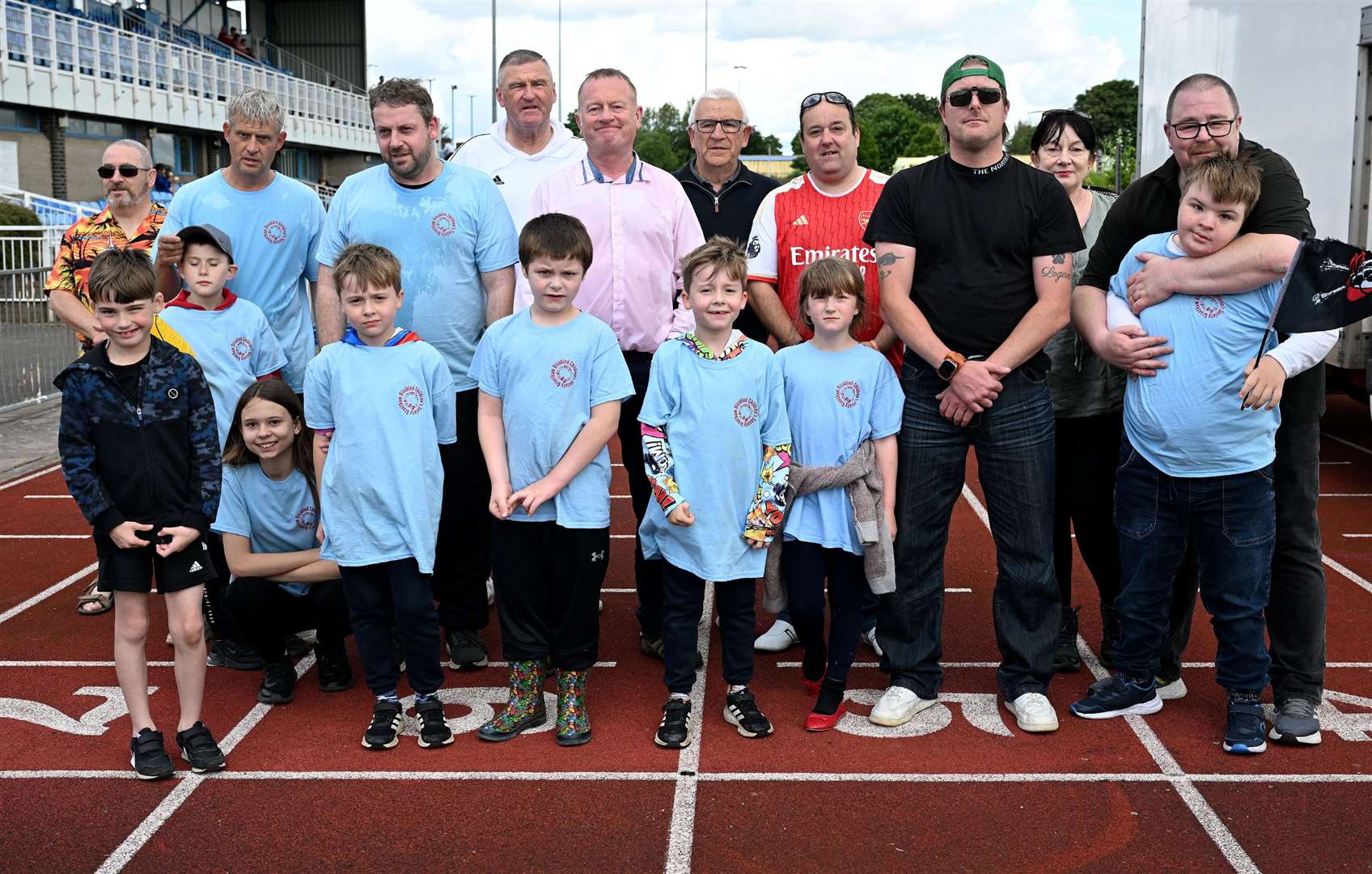 Grantham Disabled Children's Society members at their family fun day in May 2024.