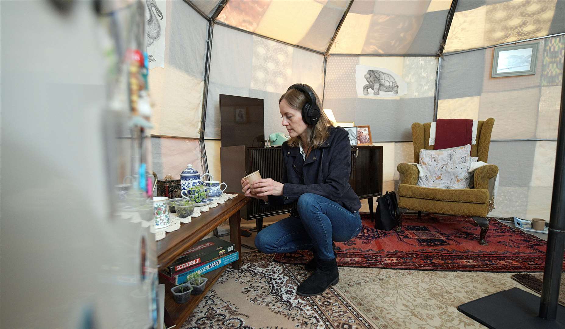 The previous Seedling audio installation