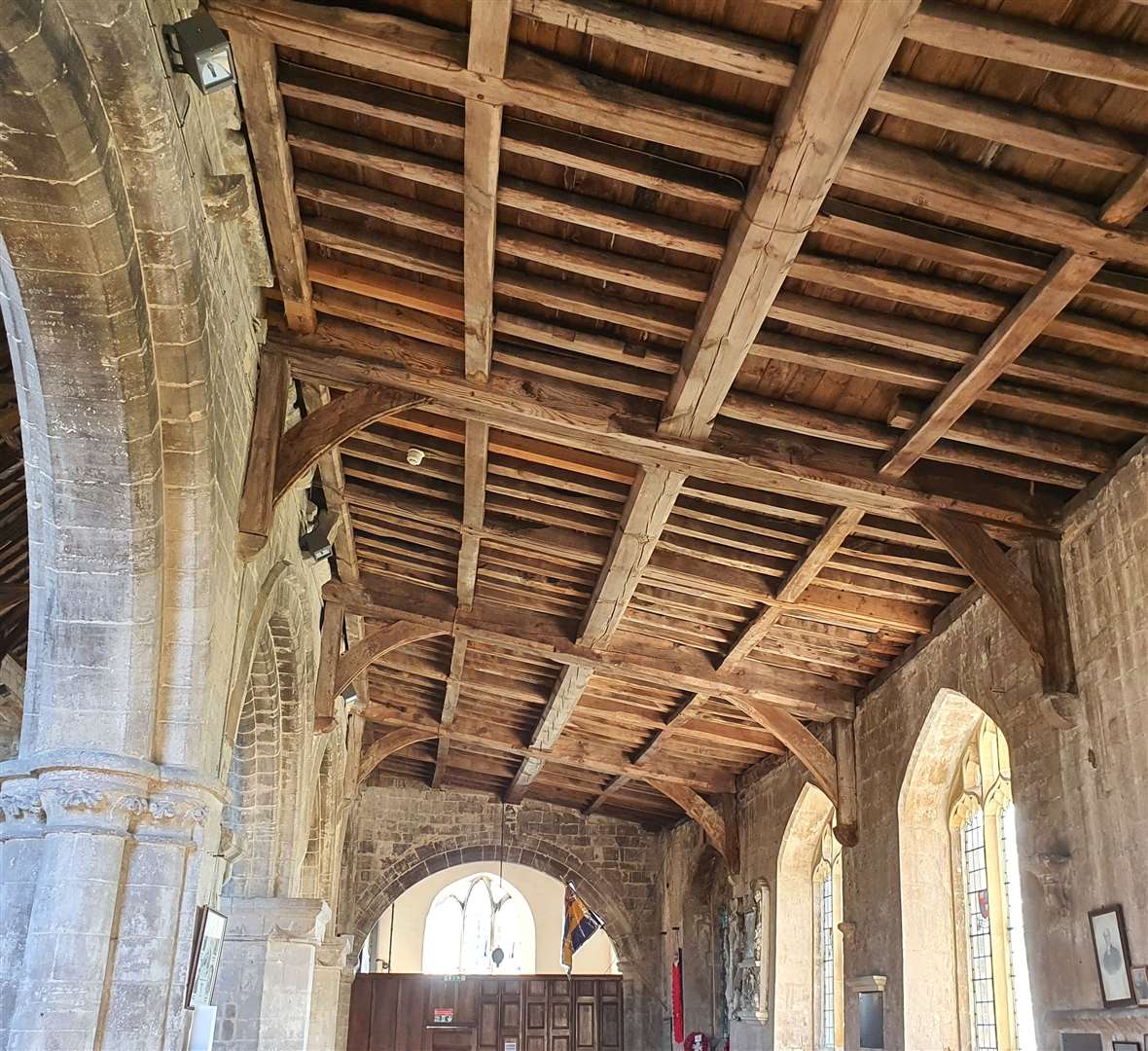 Interior of St Mary's Church in Whaplode. PHOTO: JENNY BEAKE