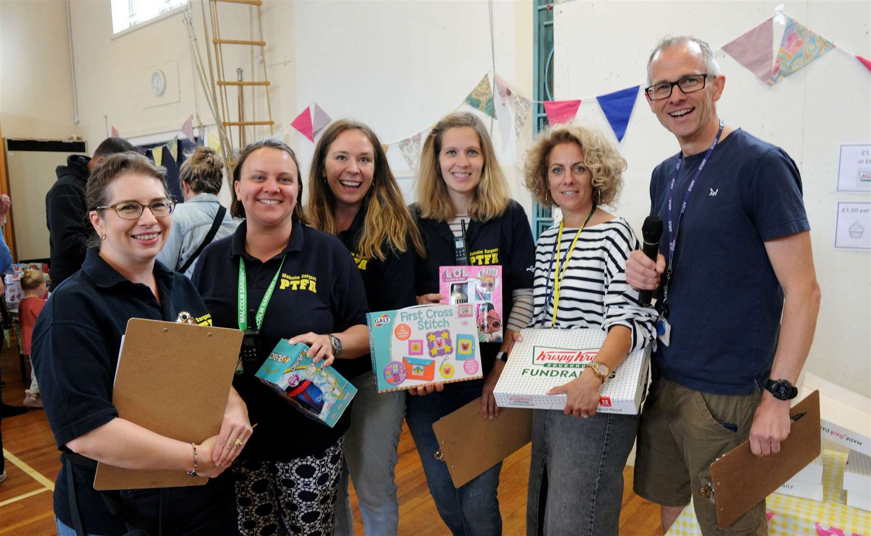 Liz Peasgood, Sam Hammond, Leah Robertson, Maggie MacCormack, Katie Perry and Tristan Revell. Photo: Chris Lowndes