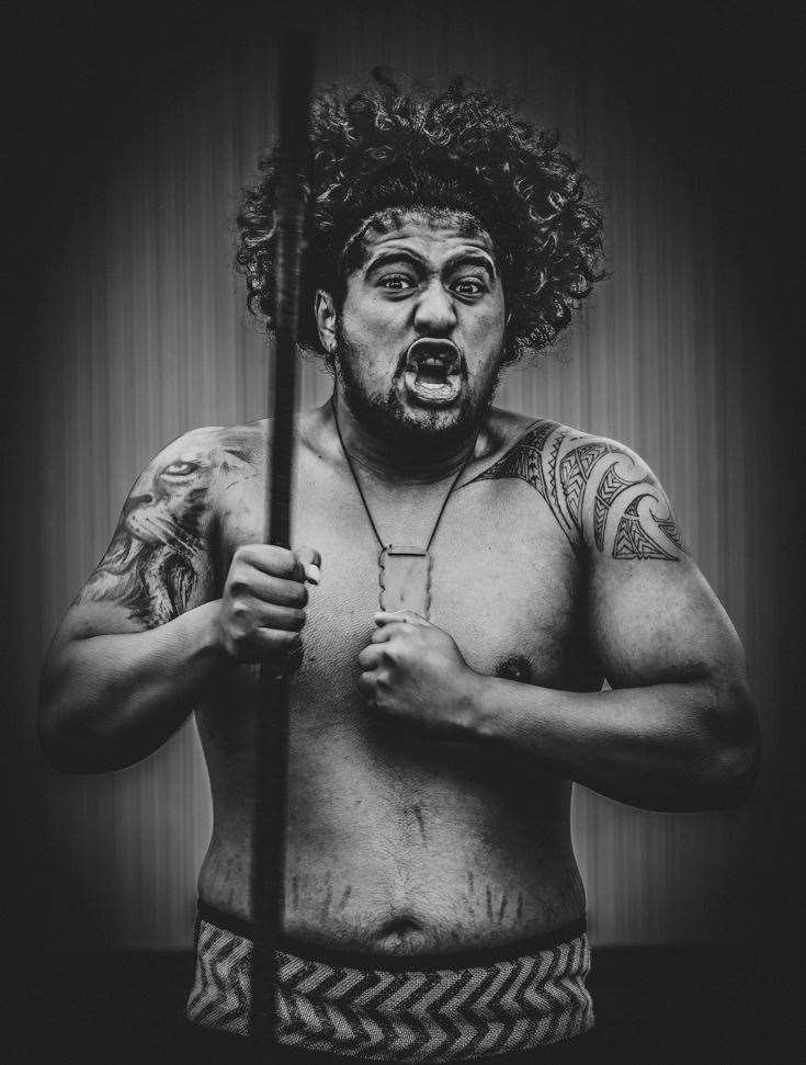 Maori Warrior by Sue West