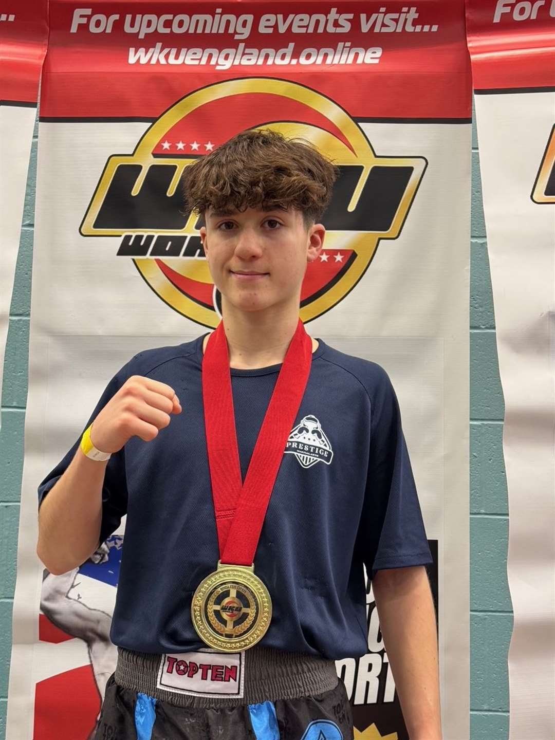 Kickboxing success for King’s School pupil Charlie Digan