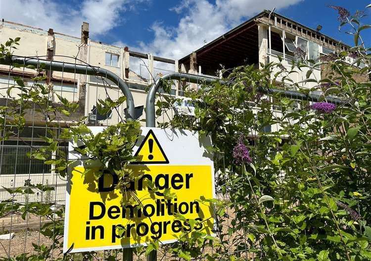 The site was demolished in 2022